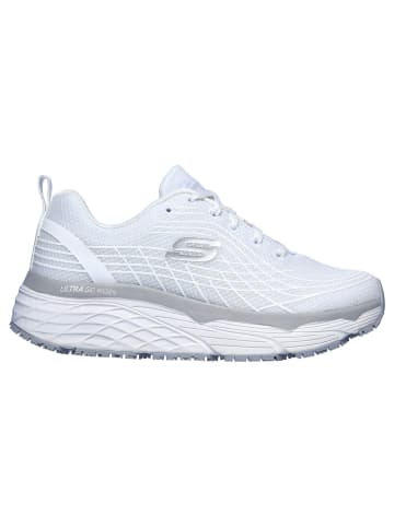 Skechers Sicherheitshalbschuh MAX CUSHIONING ELITE SR in weiß