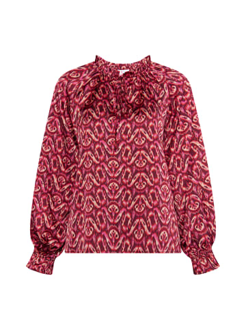 IZIA Damen Bluse in Pink Mehrfarbig