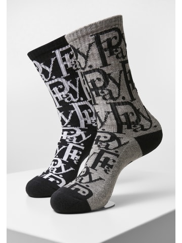 Cayler & Sons Socks in black+heathergrey