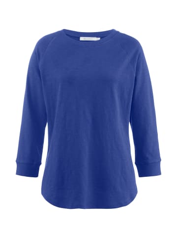 Hessnatur Raglan-Shirt in ultramarine