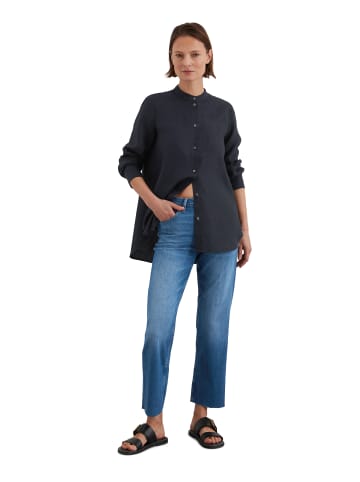 Marc O'Polo A-Shape-Leinenbluse regular in deep night blue