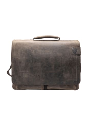 Strellson Aktentasche Richmond Briefbag XL in Dark Brown