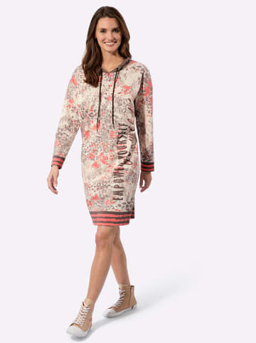 WITT WEIDEN Druck-Kleid in sand-dunkeltaupe-bedruckt