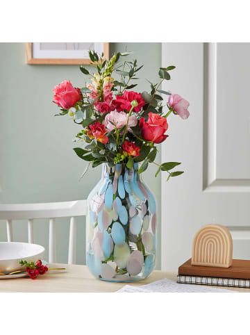 Butlers Vase CONFETTI in Hellblau