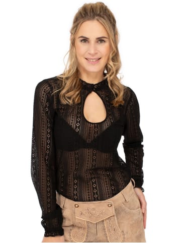 Gipfelstürmer Bluse 450000-4331 in schwarz