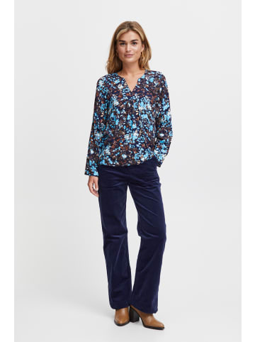 Fransa FRKiki regular fit in Ethereal Blue AOP MA23 02B