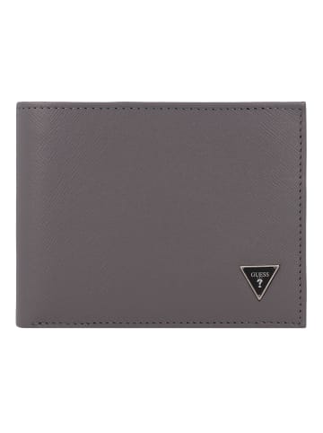 Guess Madrid Geldbörse Leder 12 cm in anthracite