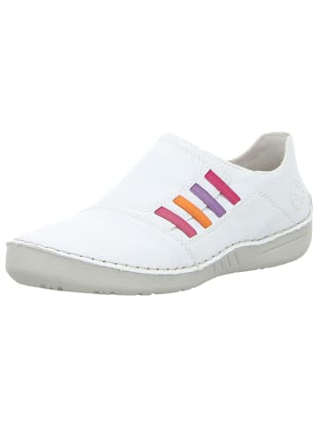 rieker Slipper in weiß