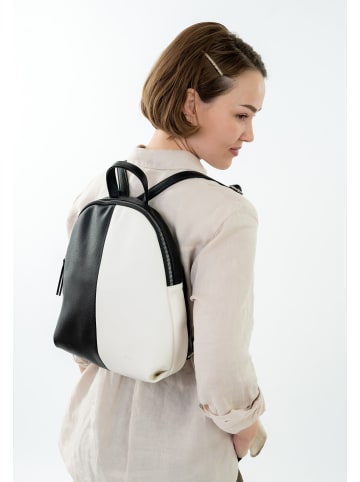 EMILY & NOAH Rucksack E&N Lyon RUE 09 in black/beige 104