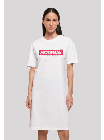 F4NT4STIC Oversized Kleid MicroProse in weiß