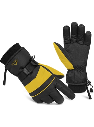 Normani Outdoor Sports Winterhandschuhe Snowguard ProTect II in Gelb