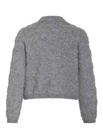 Vila Pullover in Medium Grey Melange