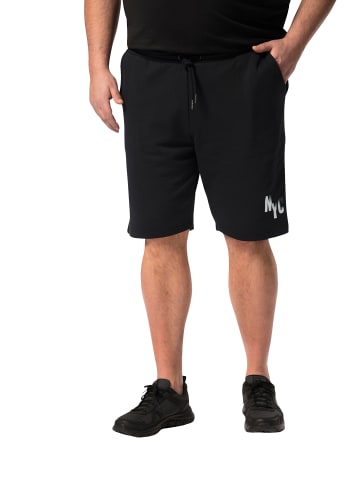 Men Plus Bermuda in schwarz