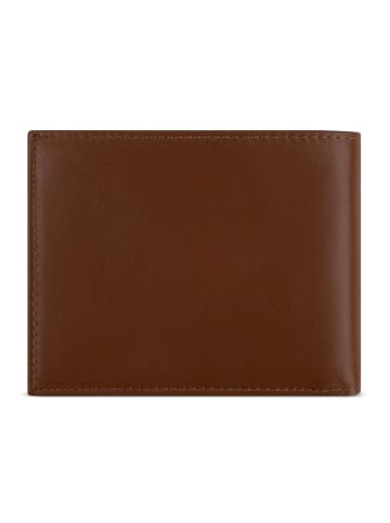 mano Don Antonio Geldbörse RFID Schutz Leder 12 cm cognac