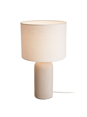 Butlers Tischleuchte ST. TROPEZ in Beige