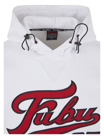 FUBU Sweat & Fleece - Hoodies in white/red