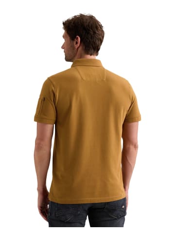 PME Legend Poloshirt SHORT SLEEVE POLO AMERICAN CLASSIC in Braun