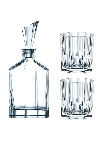 Nachtmann 3 tlg. Set Aspen Whiskyset in Transparent