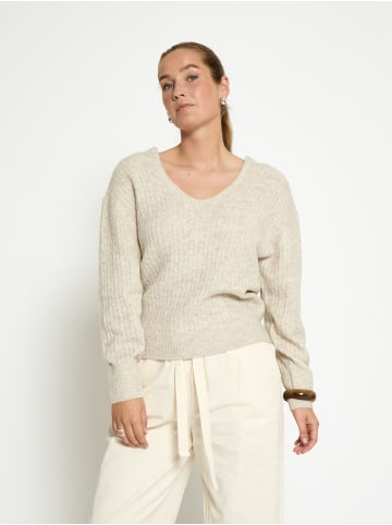 Peppercorn Pullover in Fog Sand Mel.