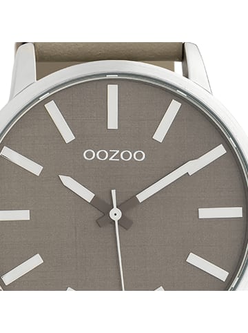 Oozoo Armbanduhr Oozoo Timepieces taupe groß (ca. 45mm)