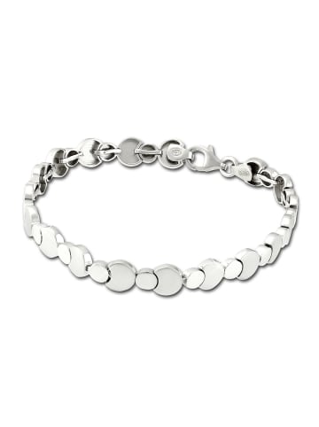 SilberDream 925 Sterling Silber Damen SilberDream Armbänder Circles ca. 19cm