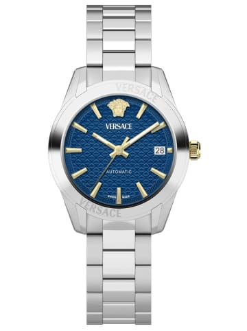 Versace Automatikuhr für Damen in blau