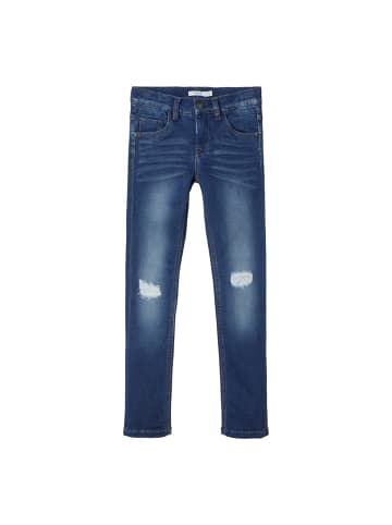name it Jungen Jeans aus Stretch-Denim in Blau