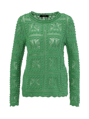 Aniston CASUAL Strickpullover in smaragdgrün