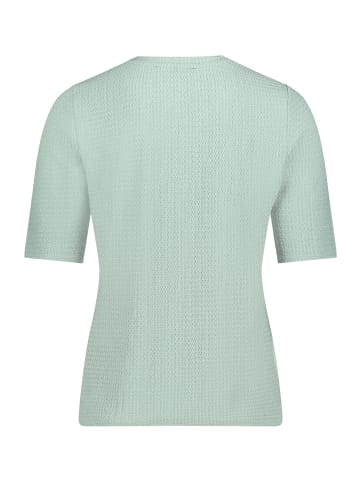 Betty Barclay Strukturshirt mit Rundhalsausschnitt in Chinois Green