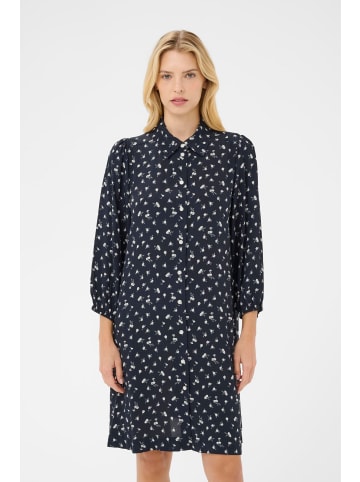 PART TWO Kleid EleinaPW Lockere Passform in Dark Navy Fragile Print