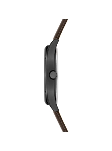 s.Oliver Armbanduhr Classic Round in schwarz