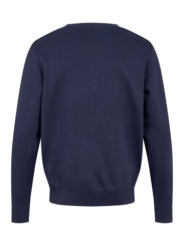 Kappa Sweatshirt Airvit in blue marine-grey charcoal