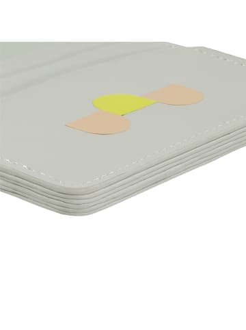 DuDu Boracay Kreditkartenetui Leder 10 cm in pearl mosaic