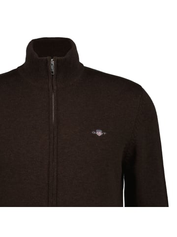 Strickjacke in Dunkelbraun