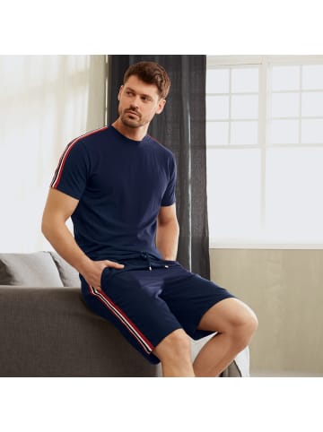 Erwin Müller Single-Jersey Herren T-Shirt in marine