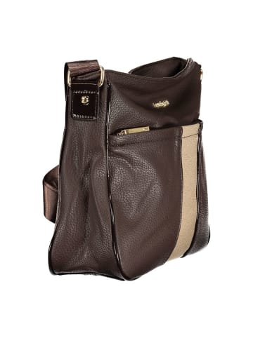Laura Biagiotti Braun PVC Damen Handtasche