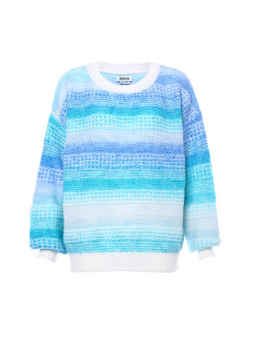 Sidona Damen Sweater in BLAU MEHRFARBIG