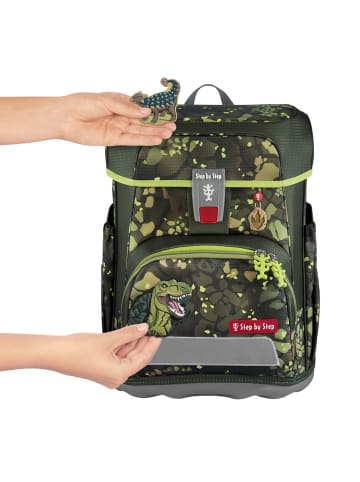 Step by Step 5tlg. Ranzen-Set CLOUD in Dino Torex