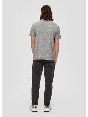 QS T-Shirt in 9400_grau meliert