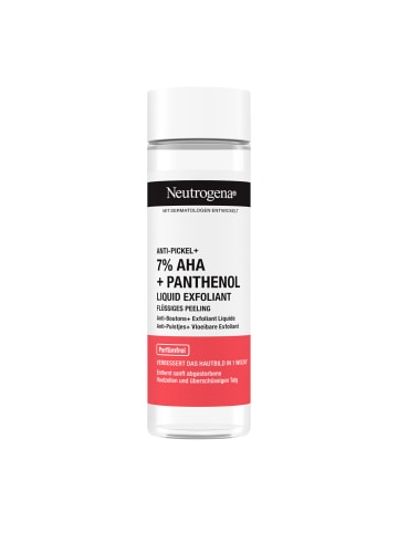 Neutrogena Peeling "Anti-Pickel+ Liquid Exfoliant 7% AHA + Panthenol" (125ml)