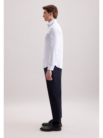 Seidensticker Casual Hemd Slim in Hellblau