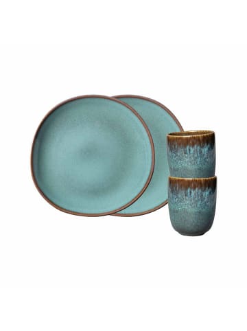like. by Villeroy & Boch 4-tlg. Frühstücks-Set Lave in – in glacé