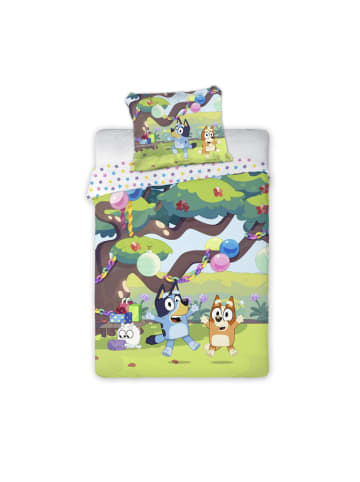 Bluey Garden Party Kinderbettwäschecm