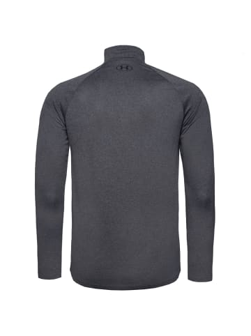 Under Armour Langarmshirt Heatgear Tech 2.0 1/2 Zip in grau