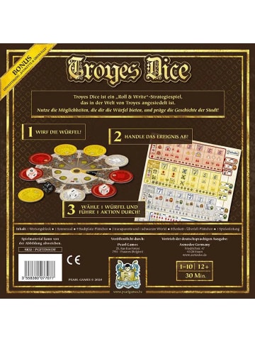 Asmodee Troyes Dice
