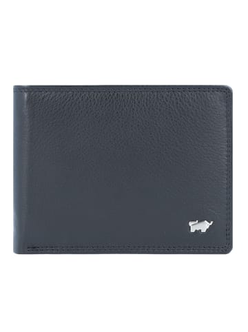 Braun Büffel Golf Edition Geldbörse Leder 12 cm in schwarz