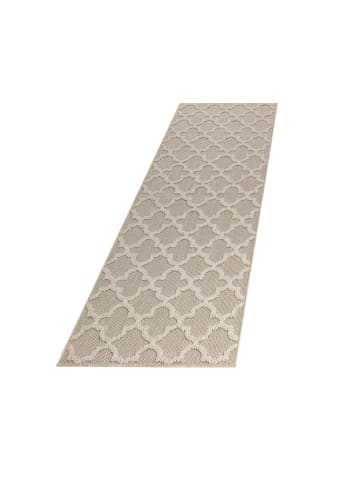 KADIMA DESIGN Teppich Outdoor Waschbar Skandinavisch IMST Strapazierfähig Balkon in Beige