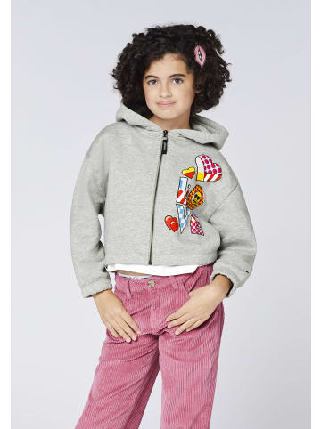 emoji Sweatjacke in Grau