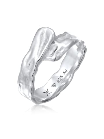 KUZZOI Ring 925 Sterling Silber in Silber