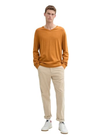 Tom Tailor V-Kragen Pullover für Damen in uni